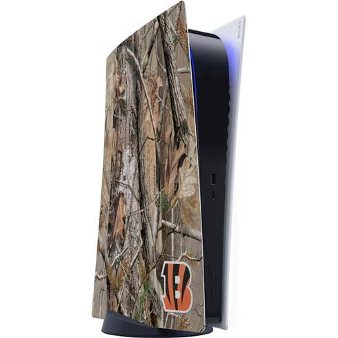 NFL Cincinnati Bengals Realtree AP Camo PS5 Digital Edition Console Skin