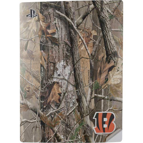 NFL Cincinnati Bengals Realtree AP Camo PS5 Digital Edition Console Skin