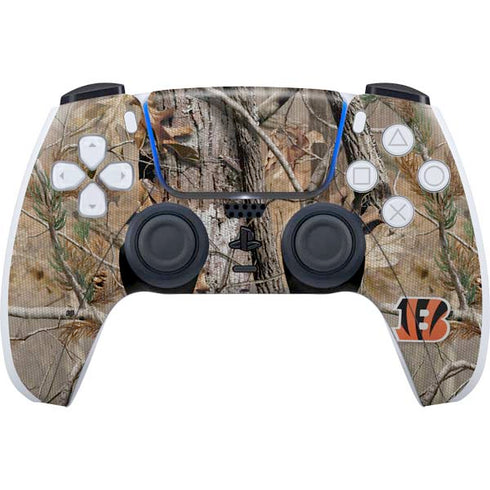 NFL Cincinnati Bengals Realtree AP Camo PS5 Controller Skin