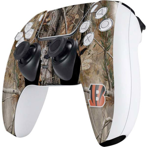 NFL Cincinnati Bengals Realtree AP Camo PS5 Controller Skin
