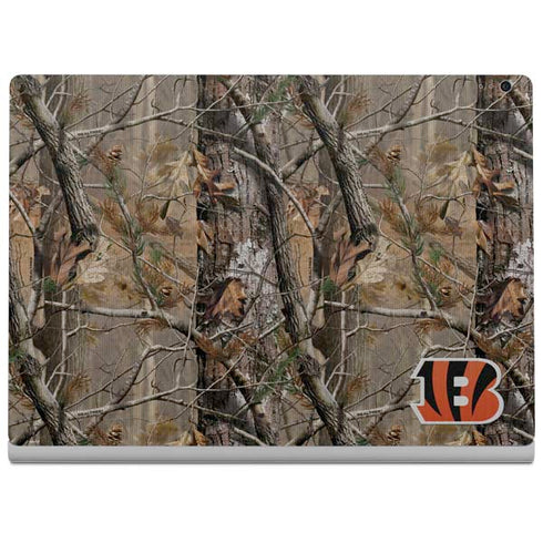 NFL Cincinnati Bengals Realtree AP Camo Surface Book 2 15in Skin