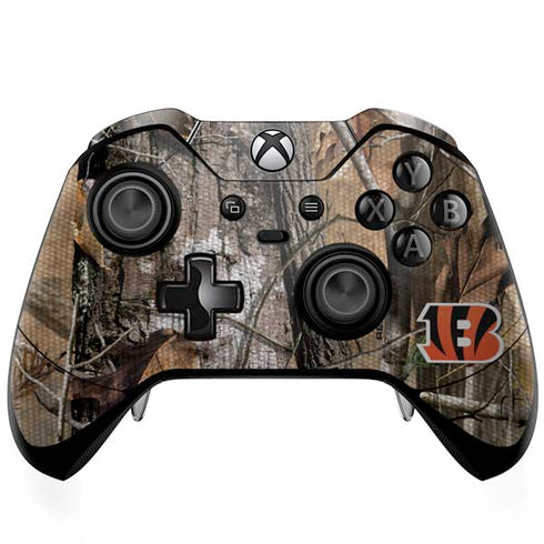 NFL Cincinnati Bengals Realtree AP Camo Xbox One Elite Controller Skin