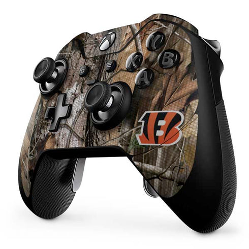 NFL Cincinnati Bengals Realtree AP Camo Xbox One Elite Controller Skin
