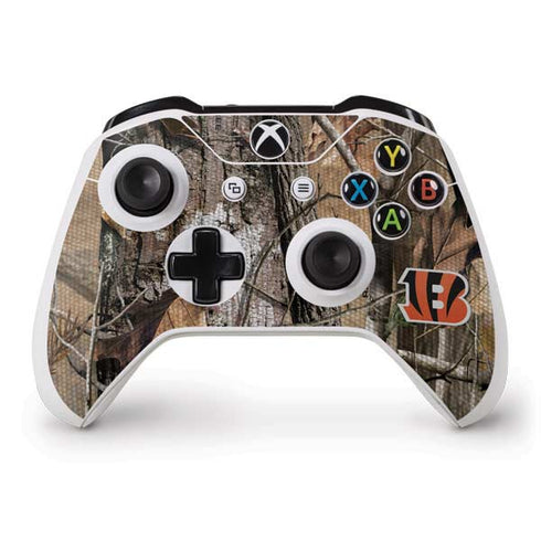 NFL Cincinnati Bengals Realtree AP Camo Xbox One S Controller Skin