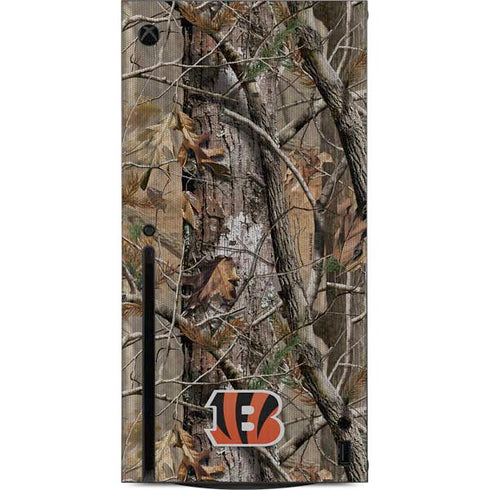 NFL Cincinnati Bengals Realtree AP Camo Xbox Series X Console Skin