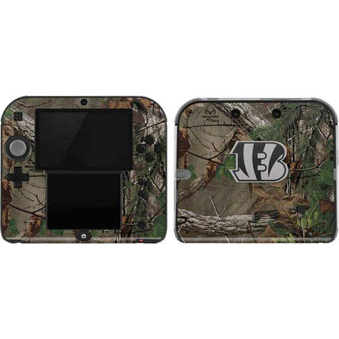 NFL Cincinnati Bengals Realtree Xtra Green Camo Nintendo 2DS Skin