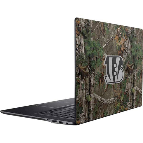 NFL Cincinnati Bengals Realtree Xtra Green Camo Ativ Book 9 (15.6in 2014) Skin