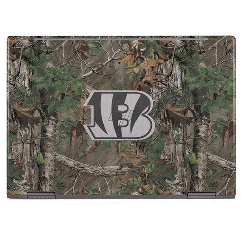 NFL Cincinnati Bengals Realtree Xtra Green Camo HP Envy Skin