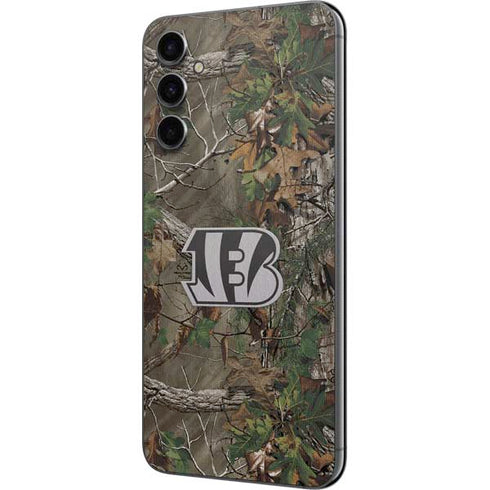 NFL Cincinnati Bengals Realtree Xtra Green Camo Galaxy A14 5G Skin
