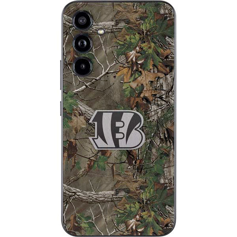 NFL Cincinnati Bengals Realtree Xtra Green Camo Galaxy A54 5G Skin