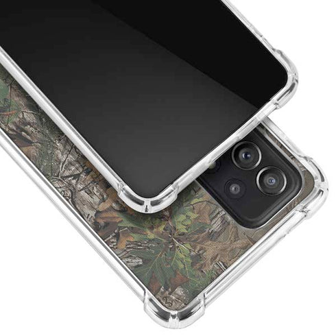 NFL Cincinnati Bengals Realtree Xtra Green Camo Galaxy A72 5G Clear Case