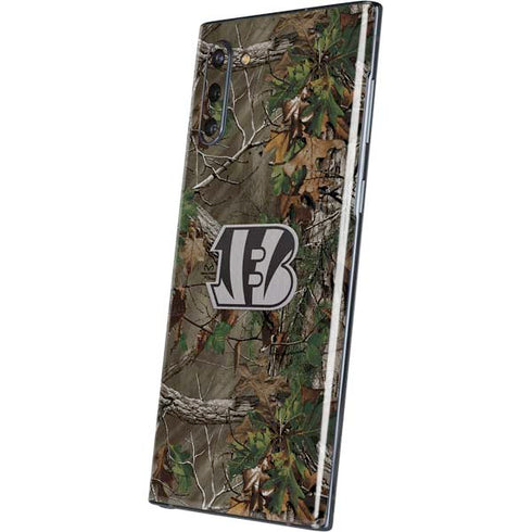 NFL Cincinnati Bengals Realtree Xtra Green Camo Galaxy Note 10 Skin