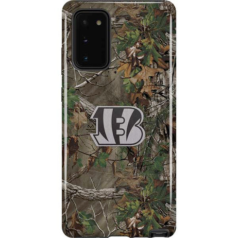 NFL Cincinnati Bengals Realtree Xtra Green Camo Galaxy Note20 5G Pro Case