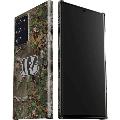 NFL Cincinnati Bengals Realtree Xtra Green Camo Galaxy Note20 Ultra 5G Lite Case