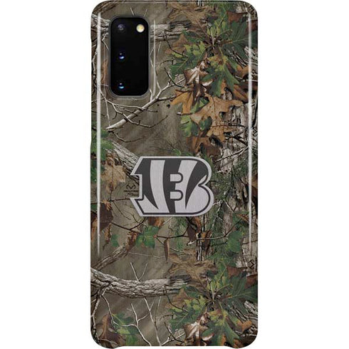 NFL Cincinnati Bengals Realtree Xtra Green Camo Galaxy S20 Lite Case