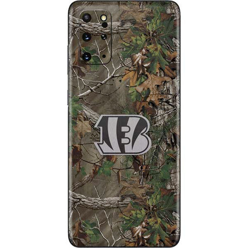 NFL Cincinnati Bengals Realtree Xtra Green Camo Galaxy S20 Plus Skin