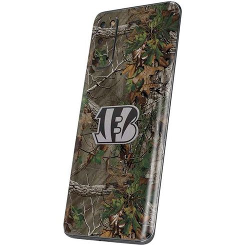 NFL Cincinnati Bengals Realtree Xtra Green Camo Galaxy S20 Skin