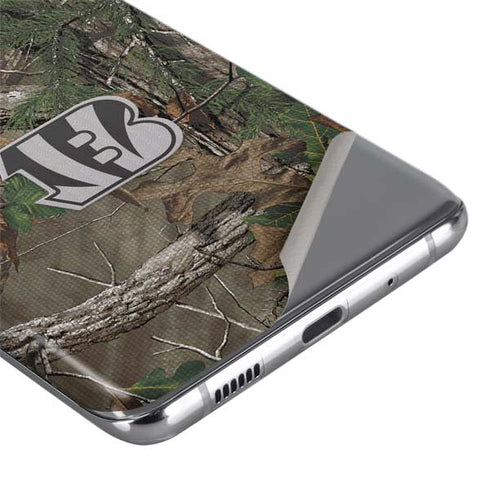 NFL Cincinnati Bengals Realtree Xtra Green Camo Galaxy S20 Ultra 5G Skin