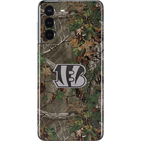 NFL Cincinnati Bengals Realtree Xtra Green Camo Galaxy S21 5G Skin