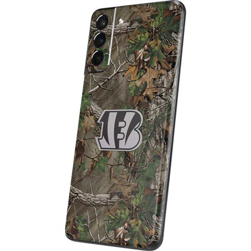 NFL Cincinnati Bengals Realtree Xtra Green Camo Galaxy S21 5G Skin