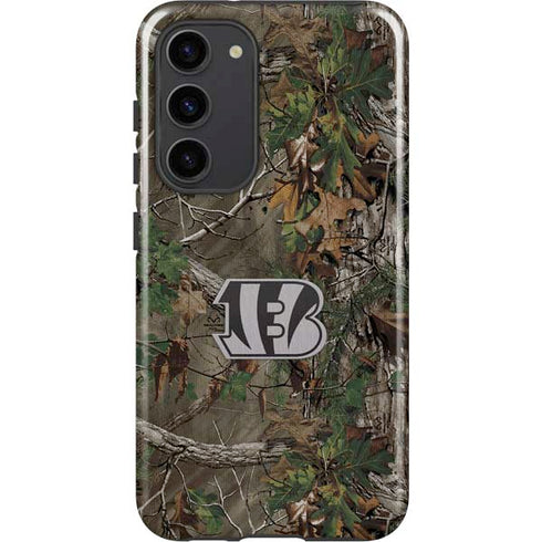 NFL Cincinnati Bengals Realtree Xtra Green Camo Galaxy S23 Plus Pro Case