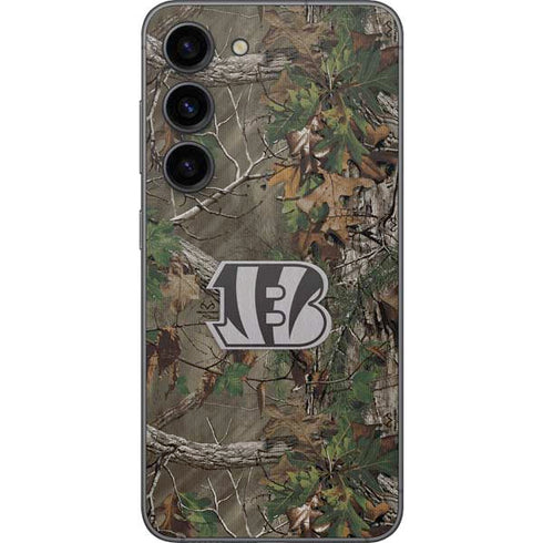 NFL Cincinnati Bengals Realtree Xtra Green Camo Galaxy S23 Skin