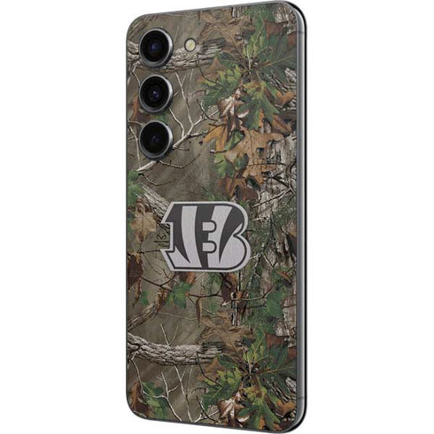 NFL Cincinnati Bengals Realtree Xtra Green Camo Galaxy S23 Skin