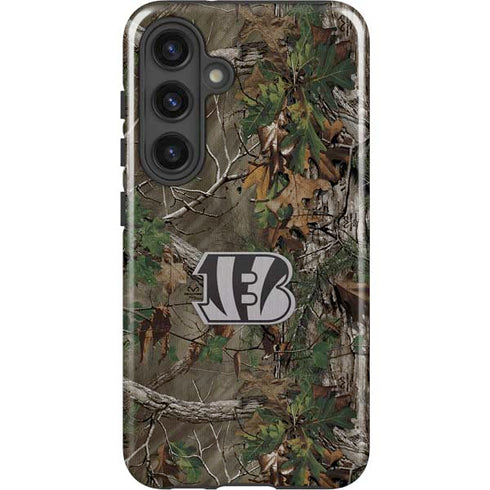 NFL Cincinnati Bengals Realtree Xtra Green Camo Galaxy S24 Impact Case