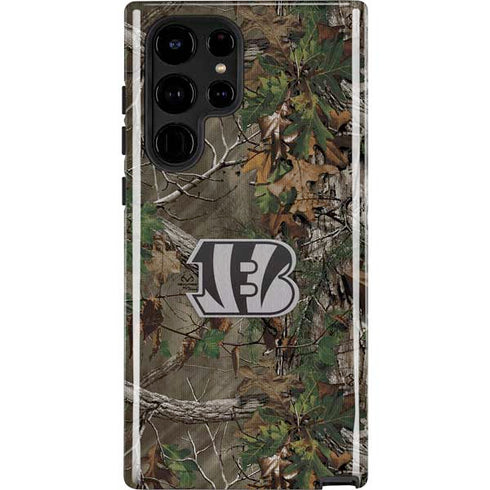 NFL Cincinnati Bengals Realtree Xtra Green Camo Galaxy S24 Ultra Impact Case