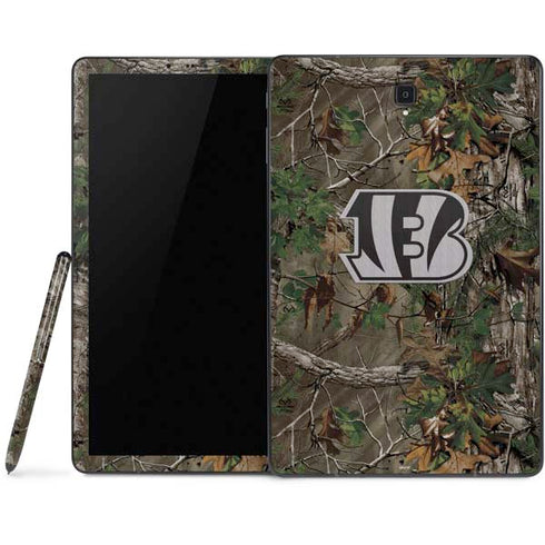 NFL Cincinnati Bengals Realtree Xtra Green Camo Samsung Galaxy Tab Skin