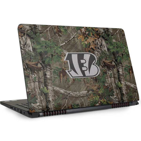 NFL Cincinnati Bengals Realtree Xtra Green Camo Dell Inspiron Skin