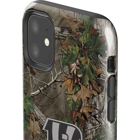 NFL Cincinnati Bengals Realtree Xtra Green Camo iPhone 11 Impact Case