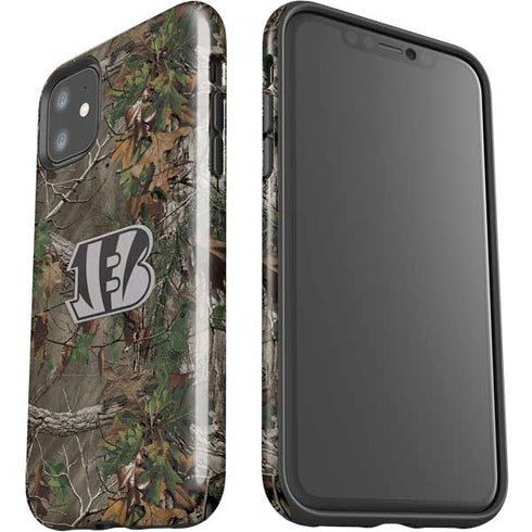 NFL Cincinnati Bengals Realtree Xtra Green Camo iPhone 11 Impact Case