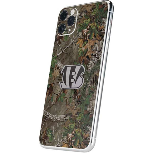 NFL Cincinnati Bengals Realtree Xtra Green Camo iPhone 11 Pro Max Skin