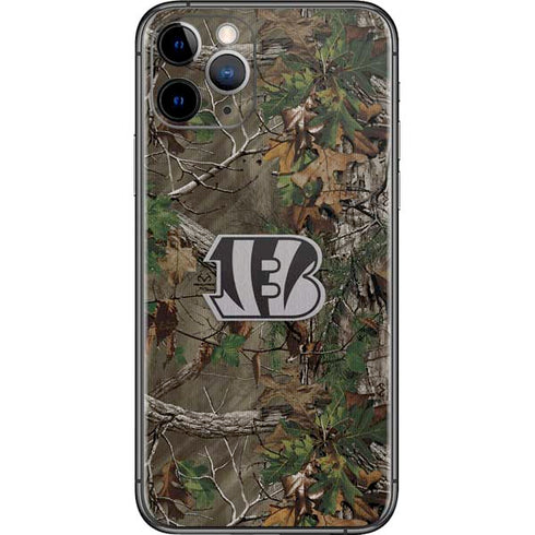 NFL Cincinnati Bengals Realtree Xtra Green Camo iPhone 11 Pro Skin