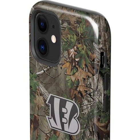 NFL Cincinnati Bengals Realtree Xtra Green Camo iPhone 12 Impact Case