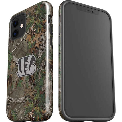 NFL Cincinnati Bengals Realtree Xtra Green Camo iPhone 12 Mini Impact Case