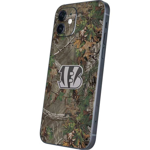 NFL Cincinnati Bengals Realtree Xtra Green Camo iPhone 12 Mini Skin