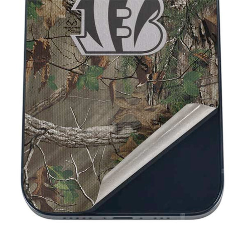 NFL Cincinnati Bengals Realtree Xtra Green Camo iPhone 12 Mini Skin