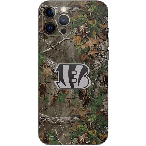 NFL Cincinnati Bengals Realtree Xtra Green Camo iPhone 12 Pro Max Skin