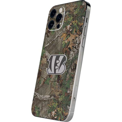 NFL Cincinnati Bengals Realtree Xtra Green Camo iPhone 12 Pro Max Skin