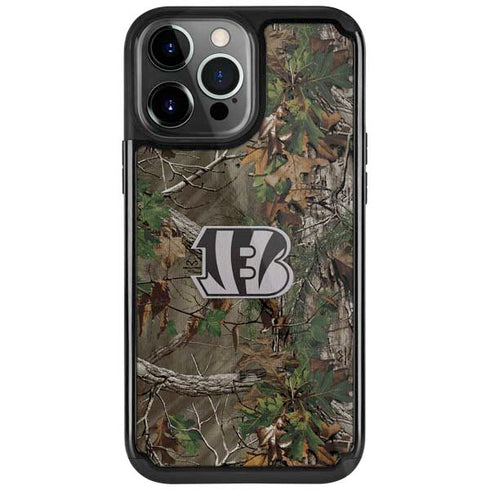 NFL Cincinnati Bengals Realtree Xtra Green Camo iPhone 13 Pro Cargo Case