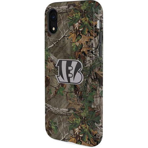 NFL Cincinnati Bengals Realtree Xtra Green Camo iPhone XR Pro Case