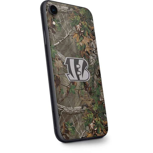 NFL Cincinnati Bengals Realtree Xtra Green Camo iPhone XR Skin