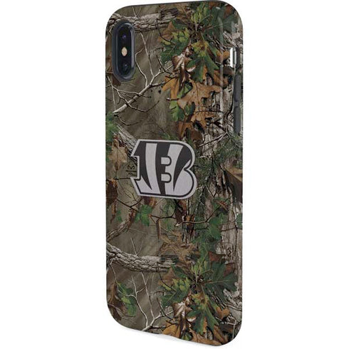 NFL Cincinnati Bengals Realtree Xtra Green Camo iPhone XS Pro Case