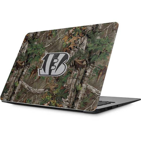 NFL Cincinnati Bengals Realtree Xtra Green Camo Apple MacBook Skin