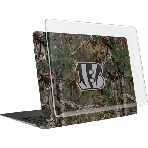 NFL Cincinnati Bengals Realtree Xtra Green Camo MacBook Air 13in M1 (2021) Case plus Skin