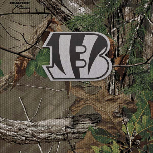 NFL Cincinnati Bengals Realtree Xtra Green Camo Moto E5 Play Skin
