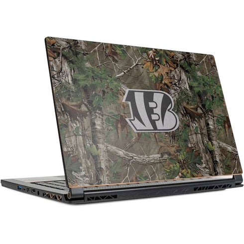 NFL Cincinnati Bengals Realtree Xtra Green Camo MSI GS65 Stealth Laptop Skin