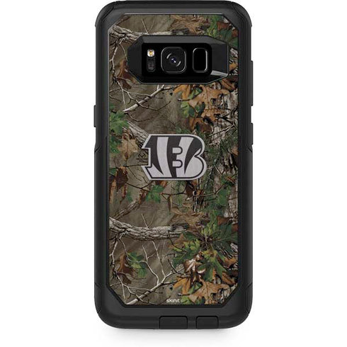 NFL Cincinnati Bengals Realtree Xtra Green Camo Otterbox Commuter Galaxy Skin
